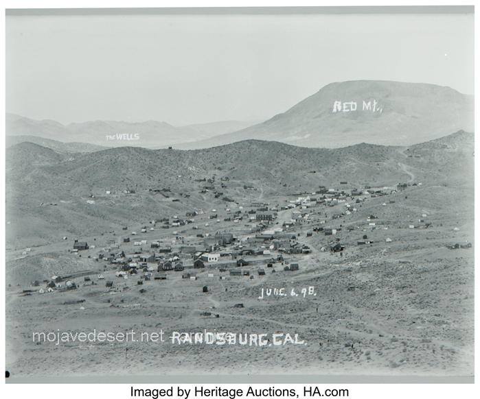 Randsburg after the Fire June 1898